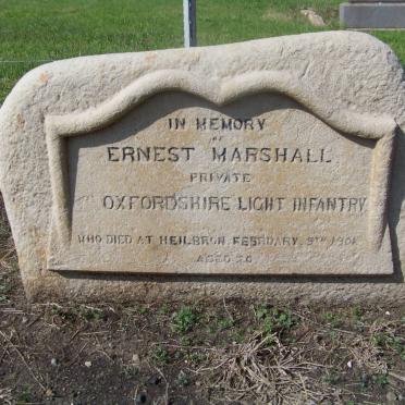 MARSHALL Ernest -1901