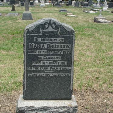 BRÜSSOW Maria 1828-1918