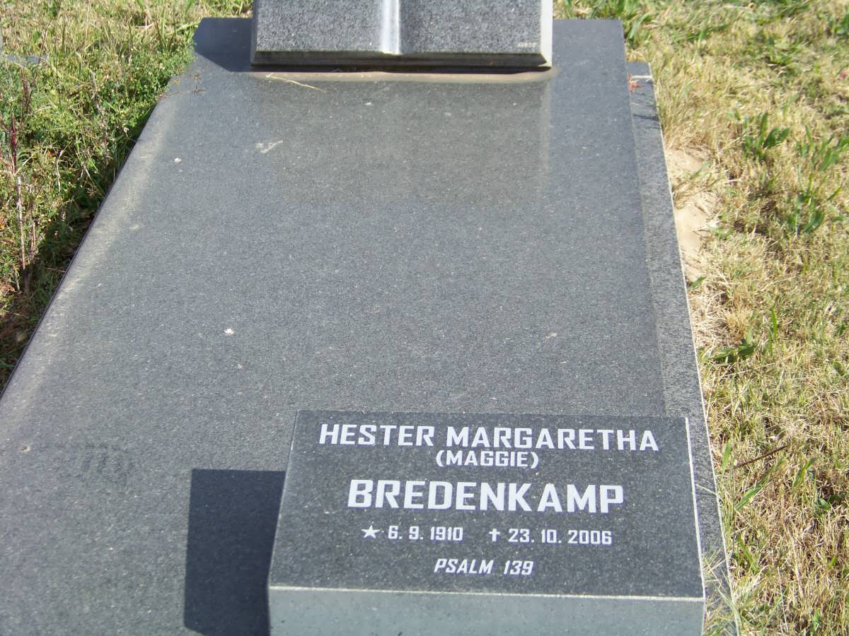 BREDENKAMP Hester Margaretha 1910-2006