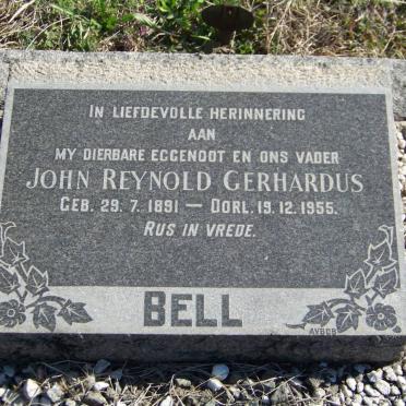 BELL John Reynold Gerhardus 1891-1955