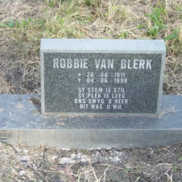 BLERK Robbie, van 1911-1998
