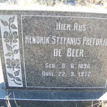 BEER Hendrik Stefanus Pretorius, de 1896-1972