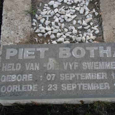 BOTHA Piet 1877-1901