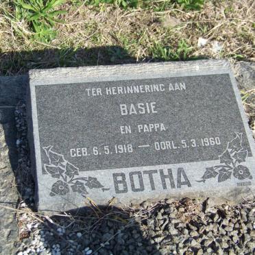 BOTHA Basie 1918-1960