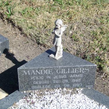 CILLIERS Mandie 1982-1987