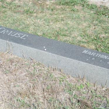 CRAUSE Christiaan J.F. 1913-1993 &amp; Marthina J.H. 1920- _2