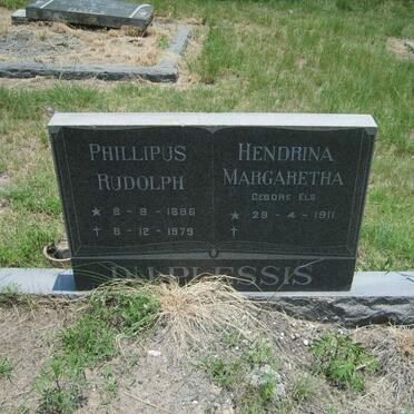ELS Phillipus Rudolph 1886-1979 &amp; Hendrina Margaretha DU PLESSIS 1911-