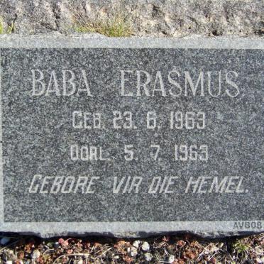 ERASMUS Baba 1963-1963