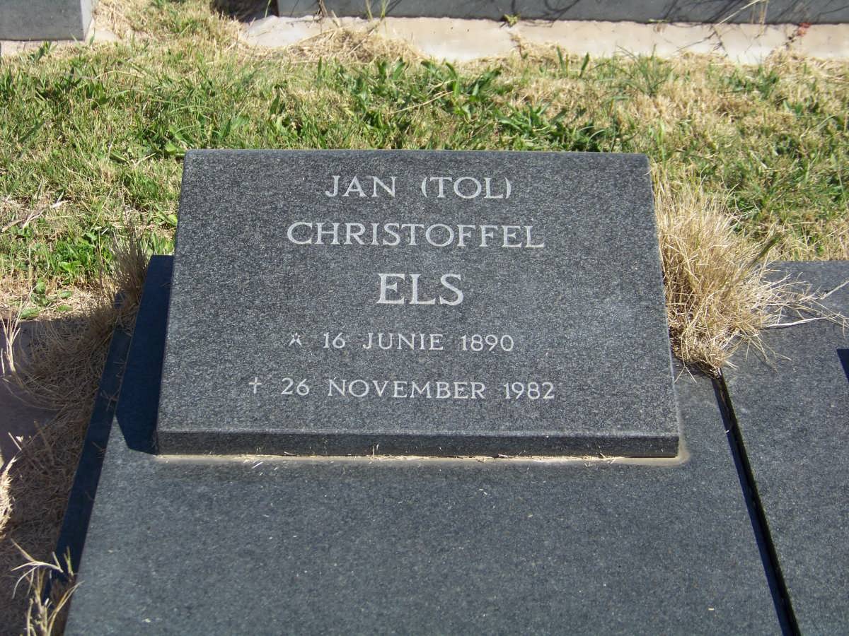ELS Jan Christoffel 1890-1982