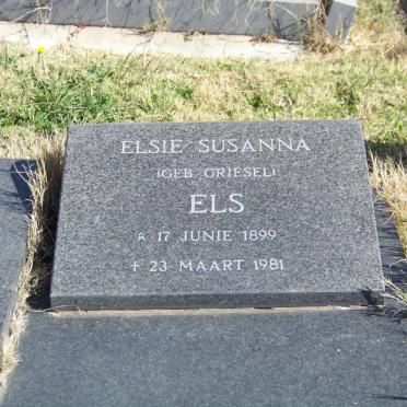 ELS Elsie Susanna nee GRIESEL 1899-1981