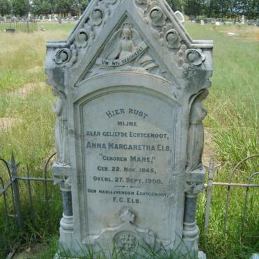 ELS Anna Margaretha nee MARE 1845-1900