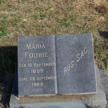 FOURIE Maria 1898-1969