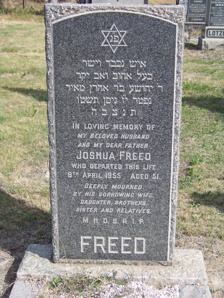 FREED Joshua -1955
