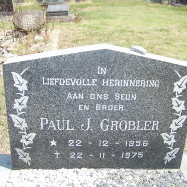 GROBLER Paul J. 1956-1975