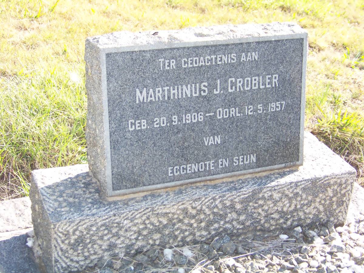 GROBLER Marthinus J. 1906-1957