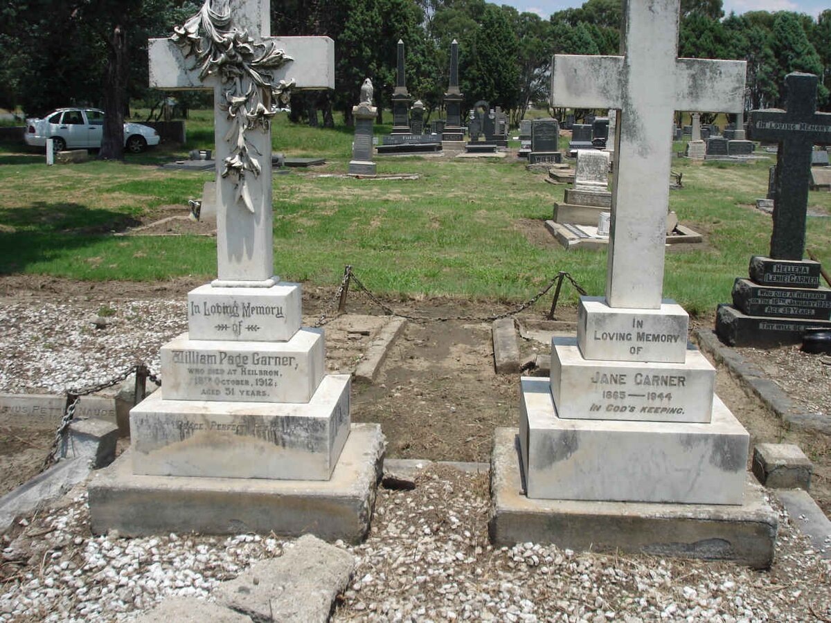 GARNER William Page -1912 :: GARNER Jane 1865-1944