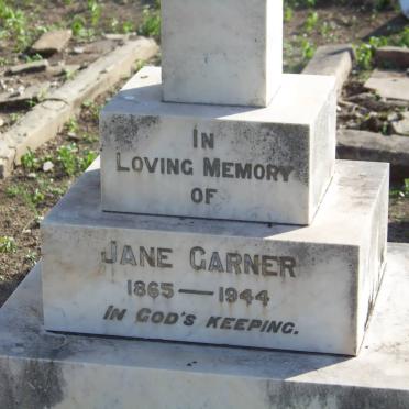 GARNER Jane 1865-1944