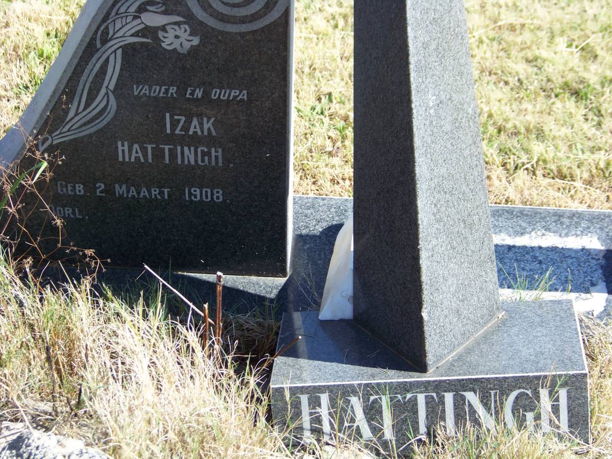 HATTINGH Izak 1908- &amp; Johanna Jacoba Corolina STEYN 1917-1981 _1