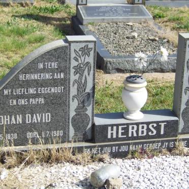 HERBST Johan David 1938-1980