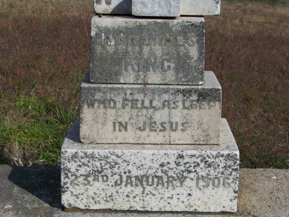 KING John James -1906
