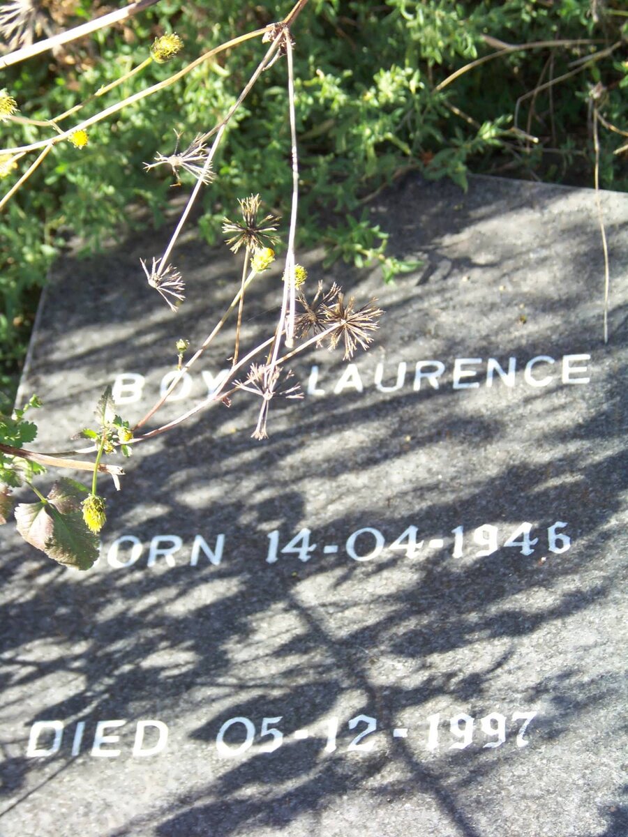 LAURENCE Boy 1946-1997