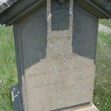 LEWARNE Caroline -1898