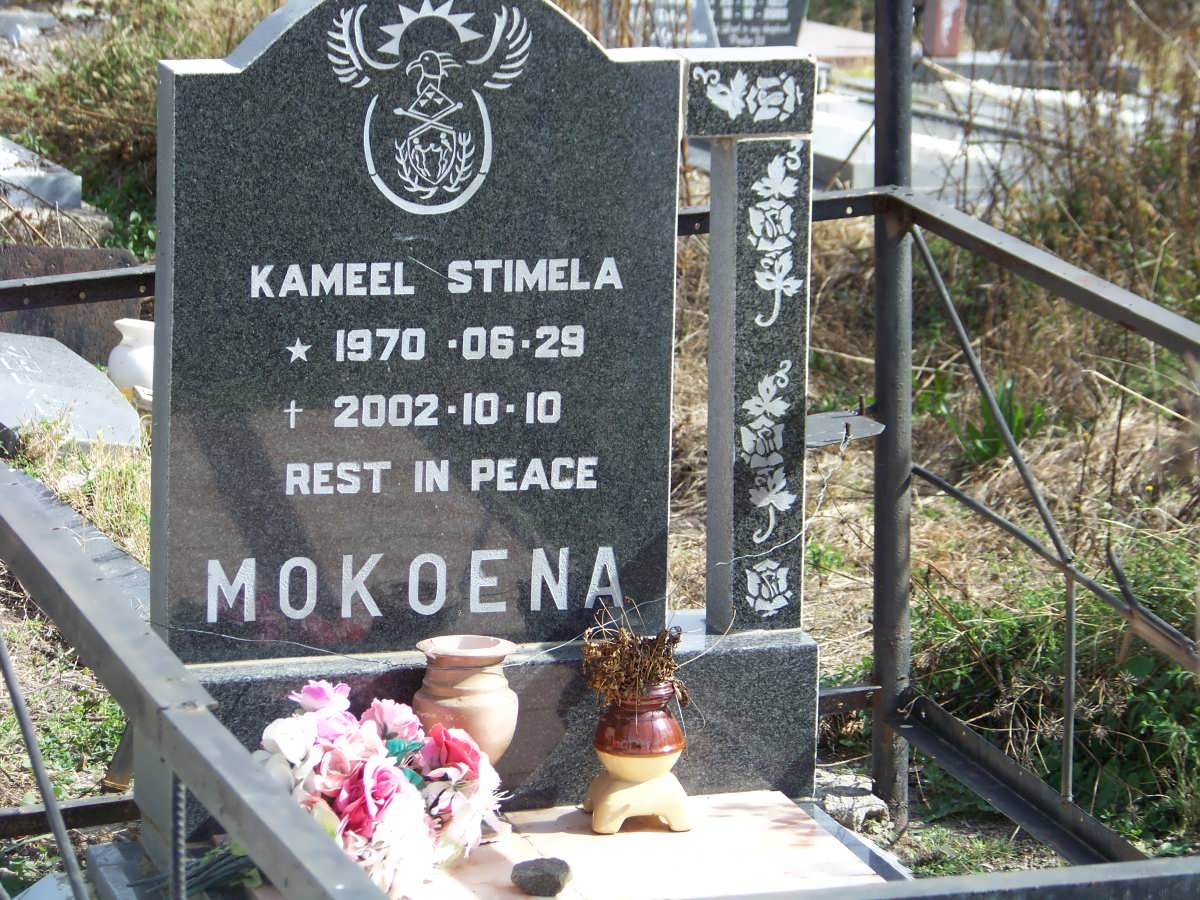 MOKOENA Kameel Stimela 1970-2002