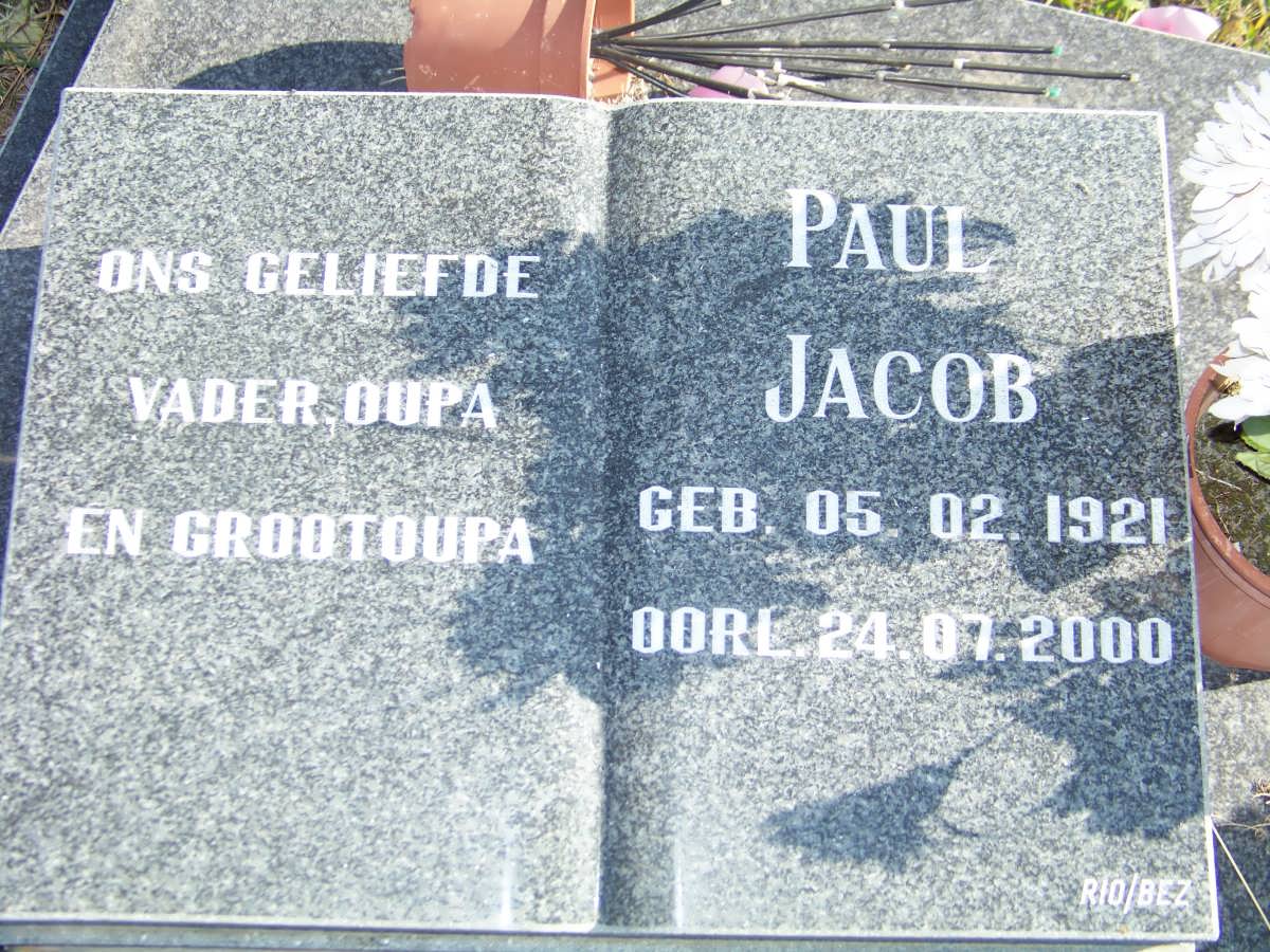 MAREE Paul Jacob 1921-2000