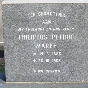 MAREE Philippus Petrus 1885-1968