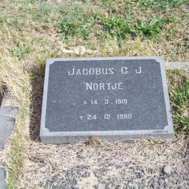 NORTJE Jacobus G.J. 1919-1980