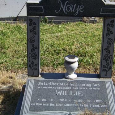 NORTJE Willie 1924-1991