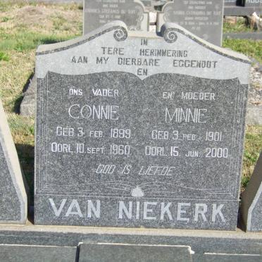 NIEKERK Connie, van 1899-1960 &amp; Minnie 1901-2000