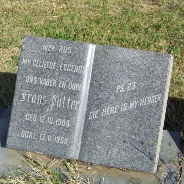 PUTTER Frans 1909-1969