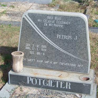 POTGIETER Petrus J. 1905-1970