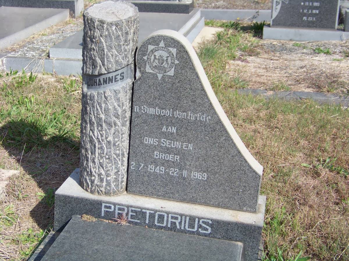 PRETORIUS Johannes 1949-1969