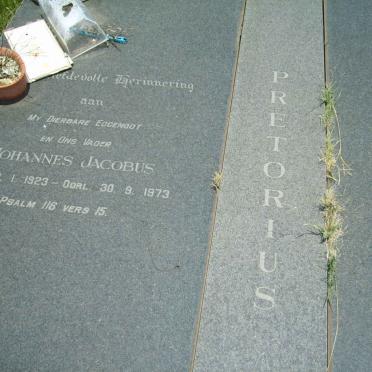 PRETORIUS Johannes Jacobus 1923-1973