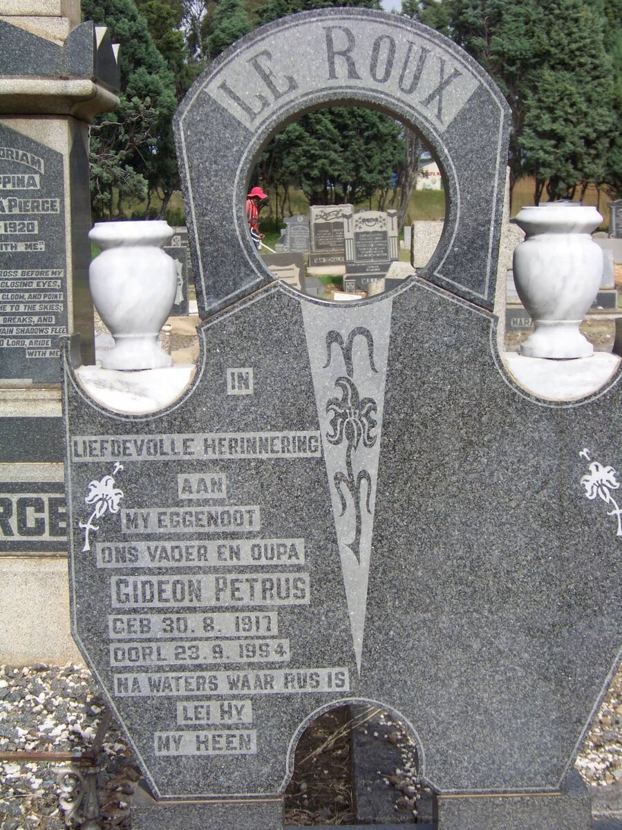 ROUX Gideon Petrus, le 1917-1994