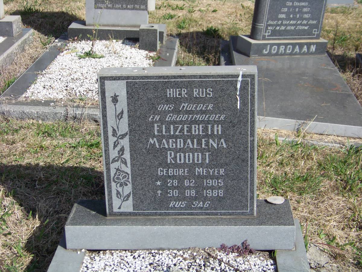 ROODT Elizebeth Magdalena nee MEYER 1905-1988