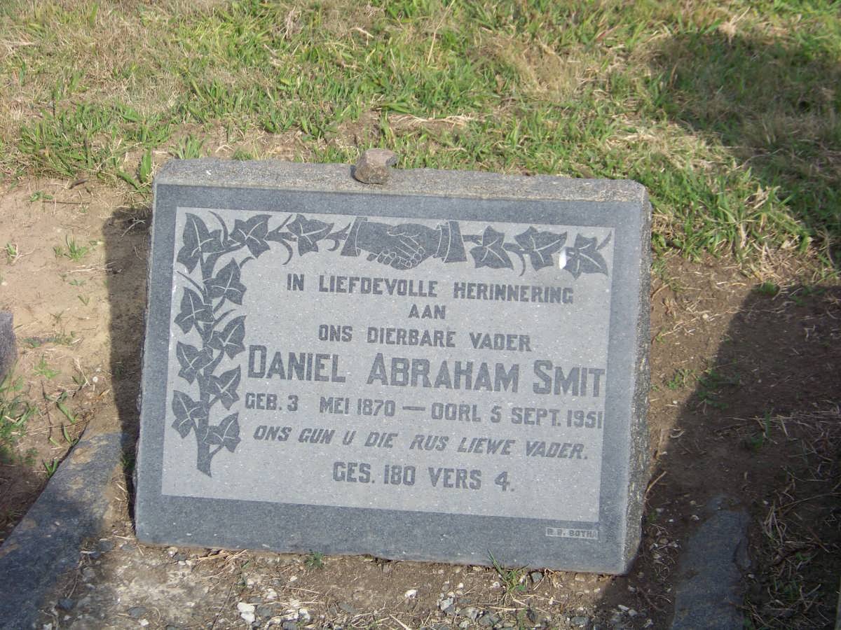 SMIT Daniel Abraham 1870-1951