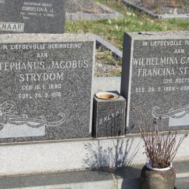 STRYDOM Stephanus Jacobus 1890-1976 &amp; Wilhelmina Catharina Francina ROETS 1889-1962