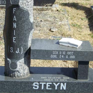 STEYN S.J. 1922-1981