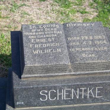 SCHENTKE Ernest Fredrich Wilhelm 1883-1964