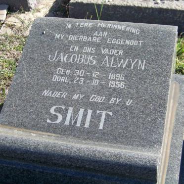 SMIT Jacobus Alwyn 1896-1956
