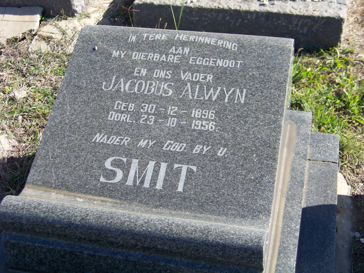 SMIT Jacobus Alwyn 1896-1956