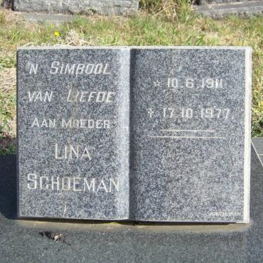 SCHOEMAN Lina 1911-1977