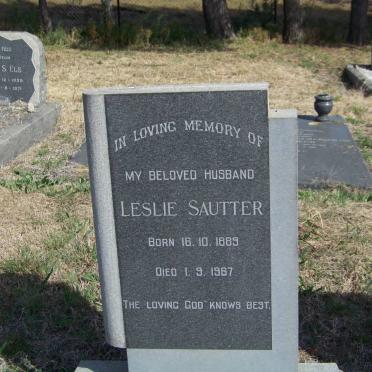 SAUTTER Leslie 1889-1967