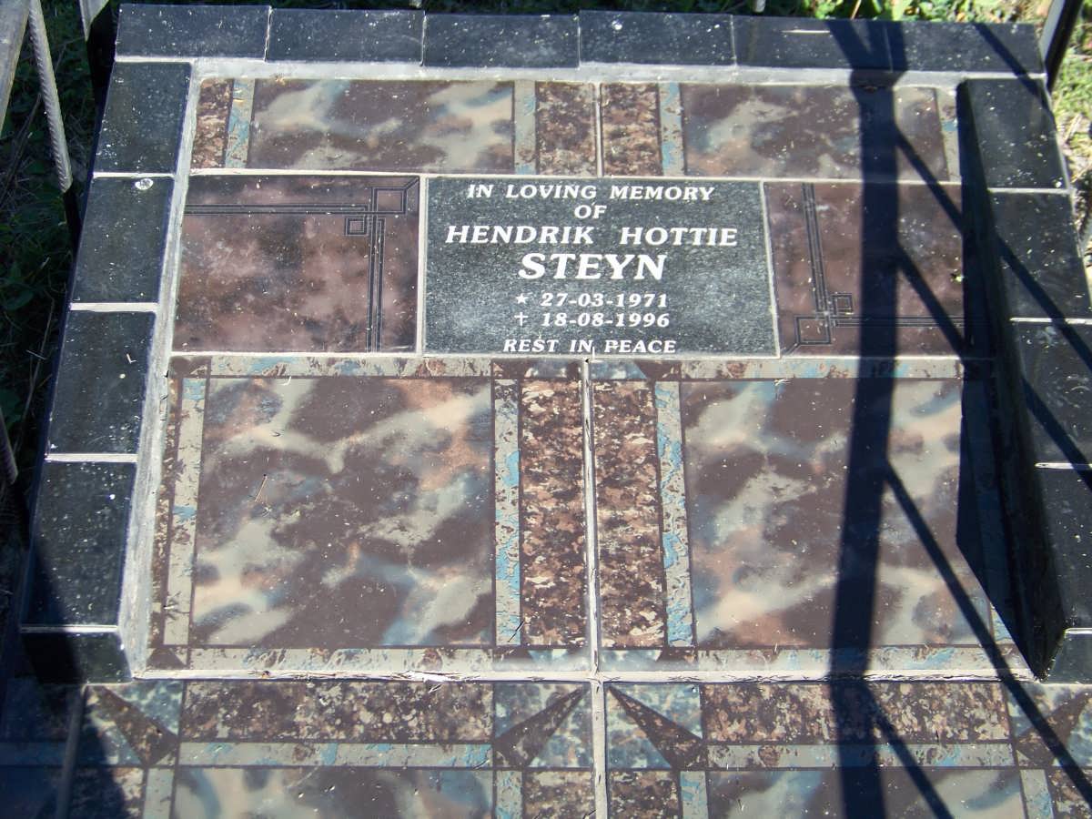 STEYN Hendrik Hottie 1971-1996
