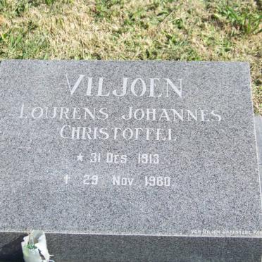 VILJOEN Lourens Johannes Christoffel 1913-1980