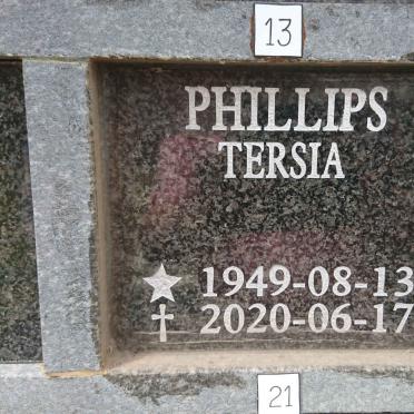 PHILLIPS Tersia 1949-2020