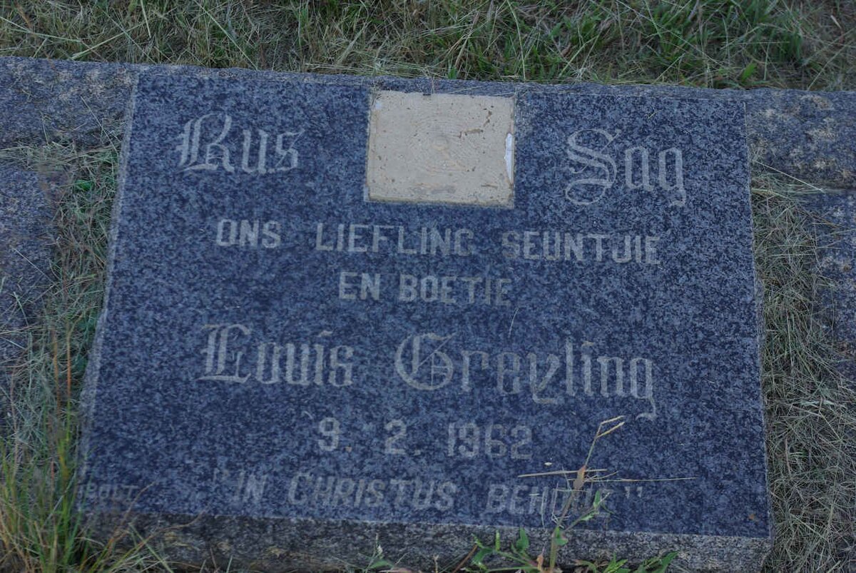 GREYLING Louis -1962